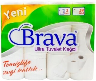 Brava Ultra Tuvalet Kağıdı 24 Rulo Tuvalet Kağıdı kullananlar yorumlar